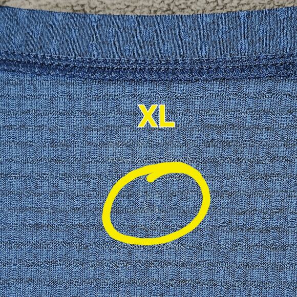 REI COOP T Shirt XL Mens Blue Short Sleeve Performance Wicking Breathable Sports - Picture 5 of 13